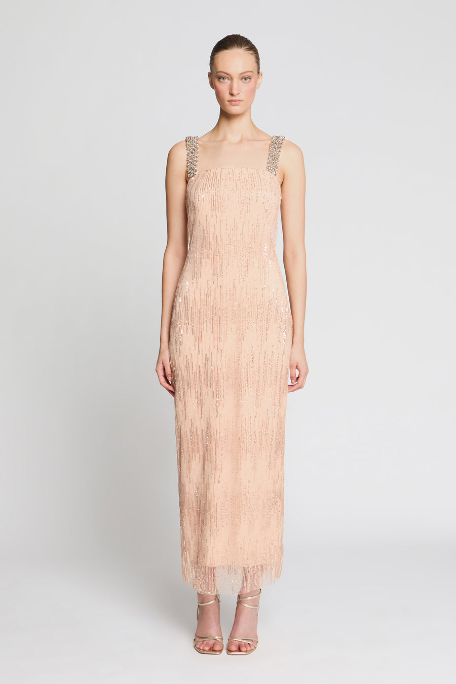 Eila Tulle Midi Dress