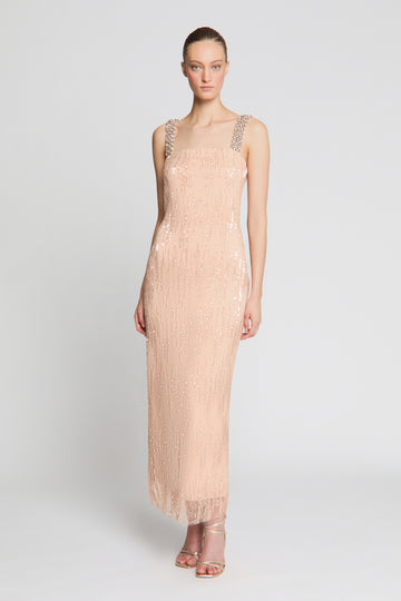 Eila Tulle Midi Dress