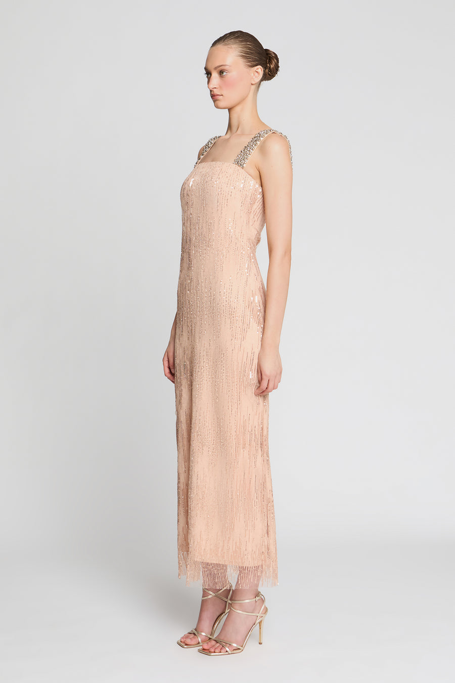 Eila Tulle Midi Dress
