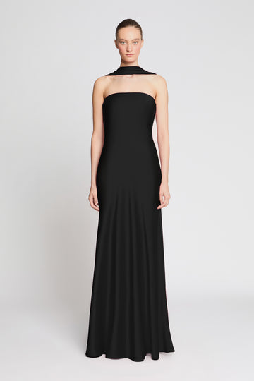 Vali Crepe Gown