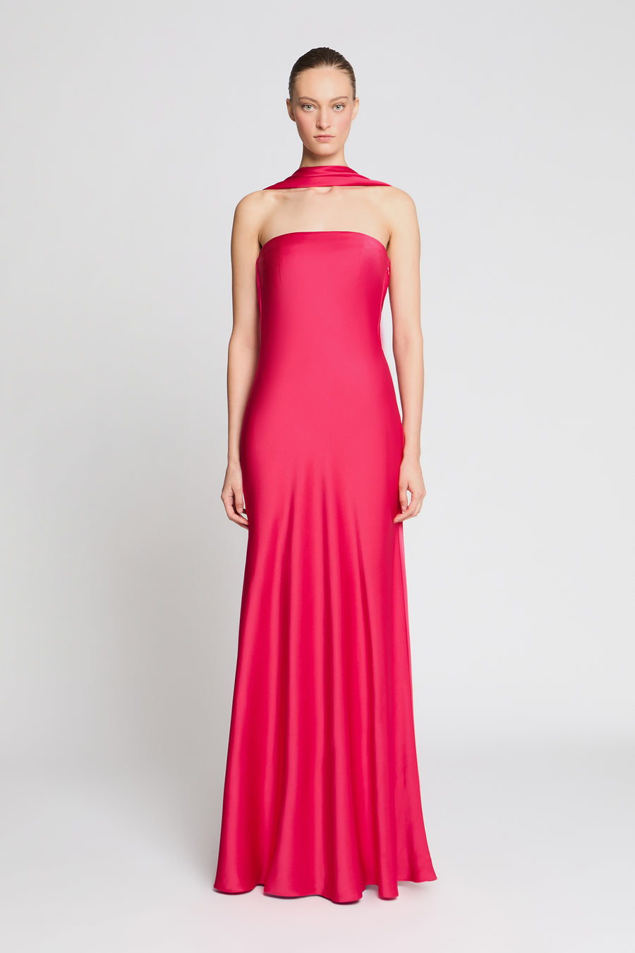 Vali Crepe Gown