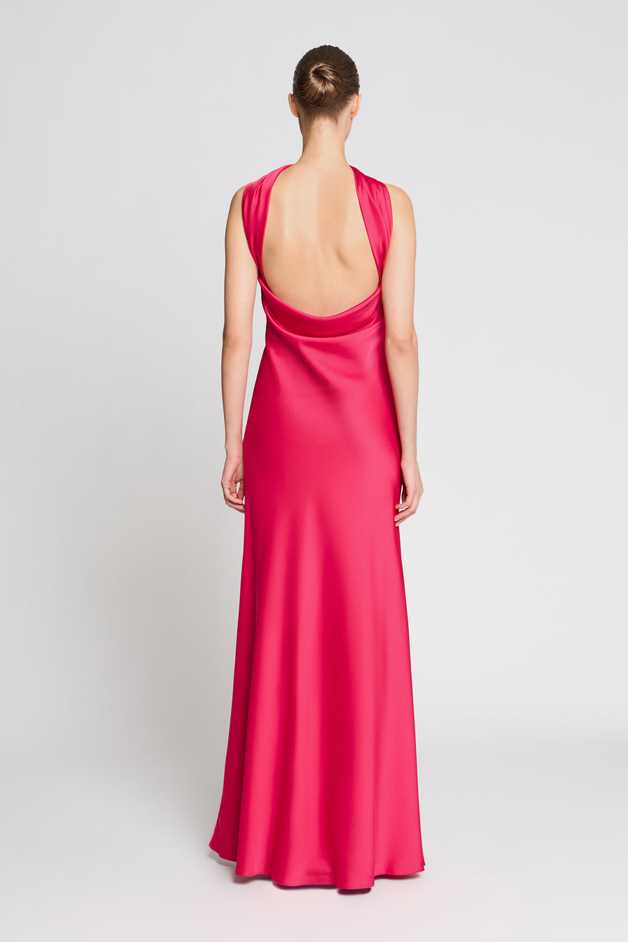 Vali Crepe Gown Halston Vali Crepe Gown Halston