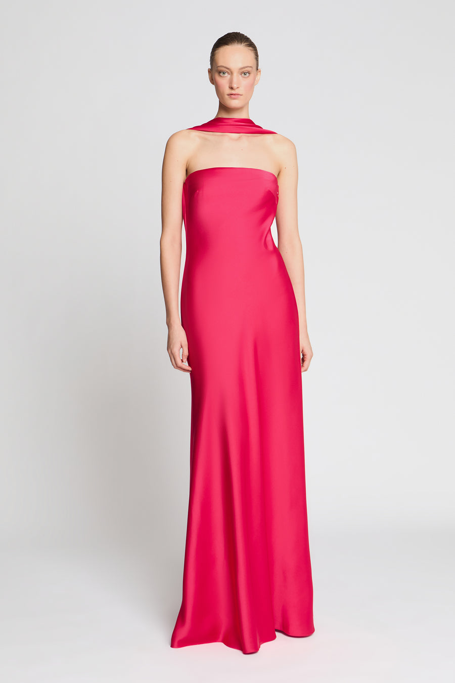 Vali Crepe Gown