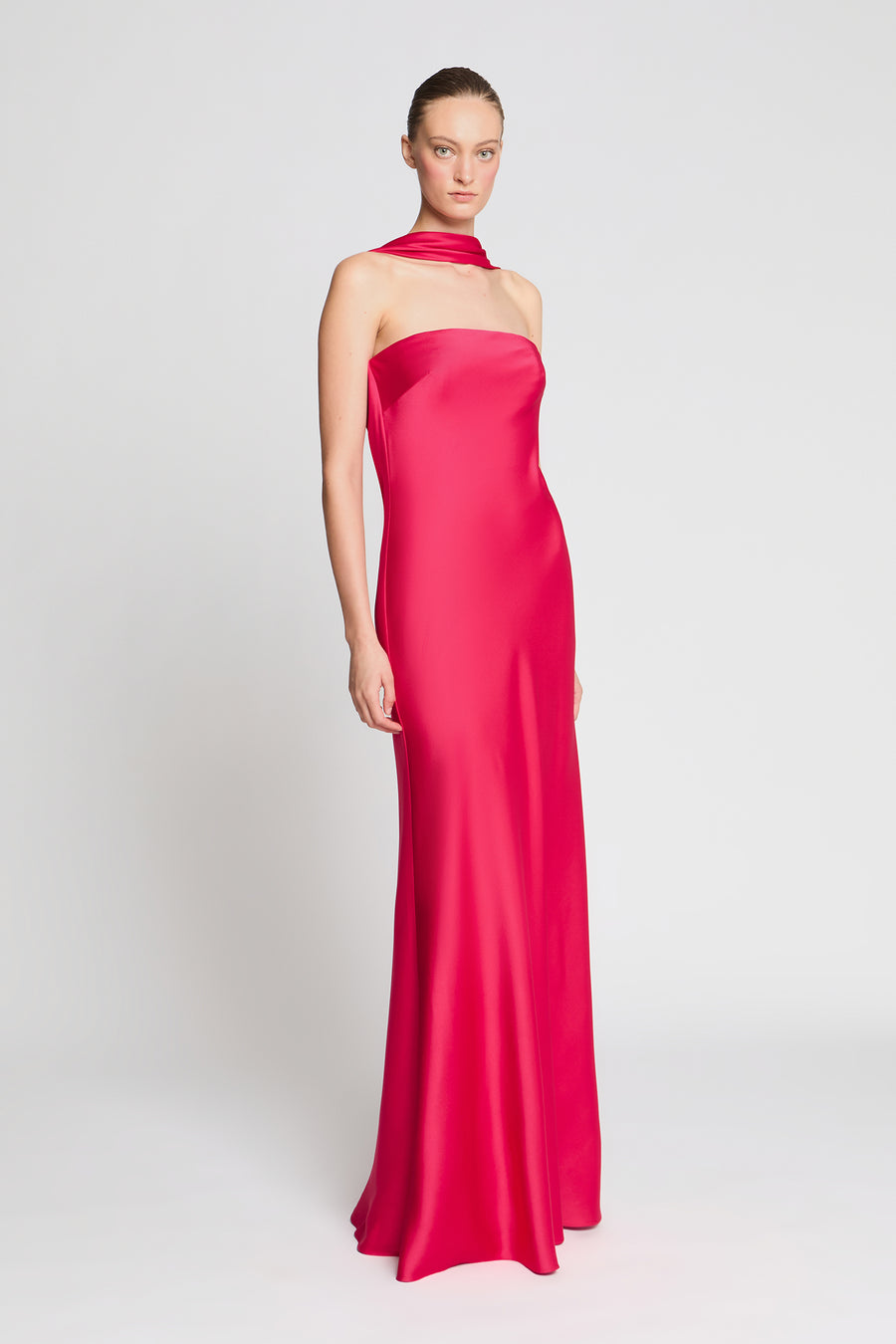 Vali Crepe Gown