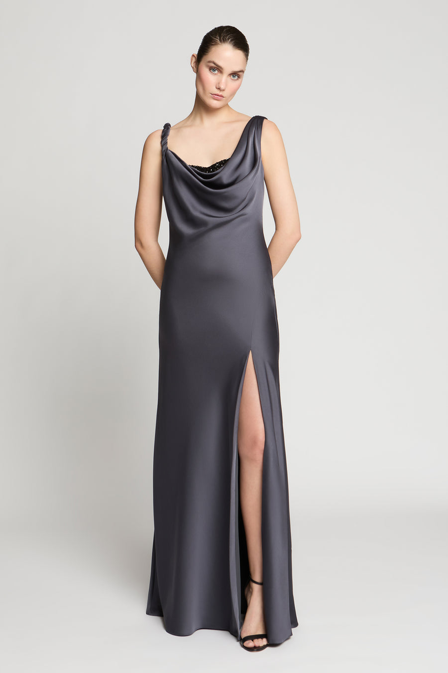 Trina Crepe Gown