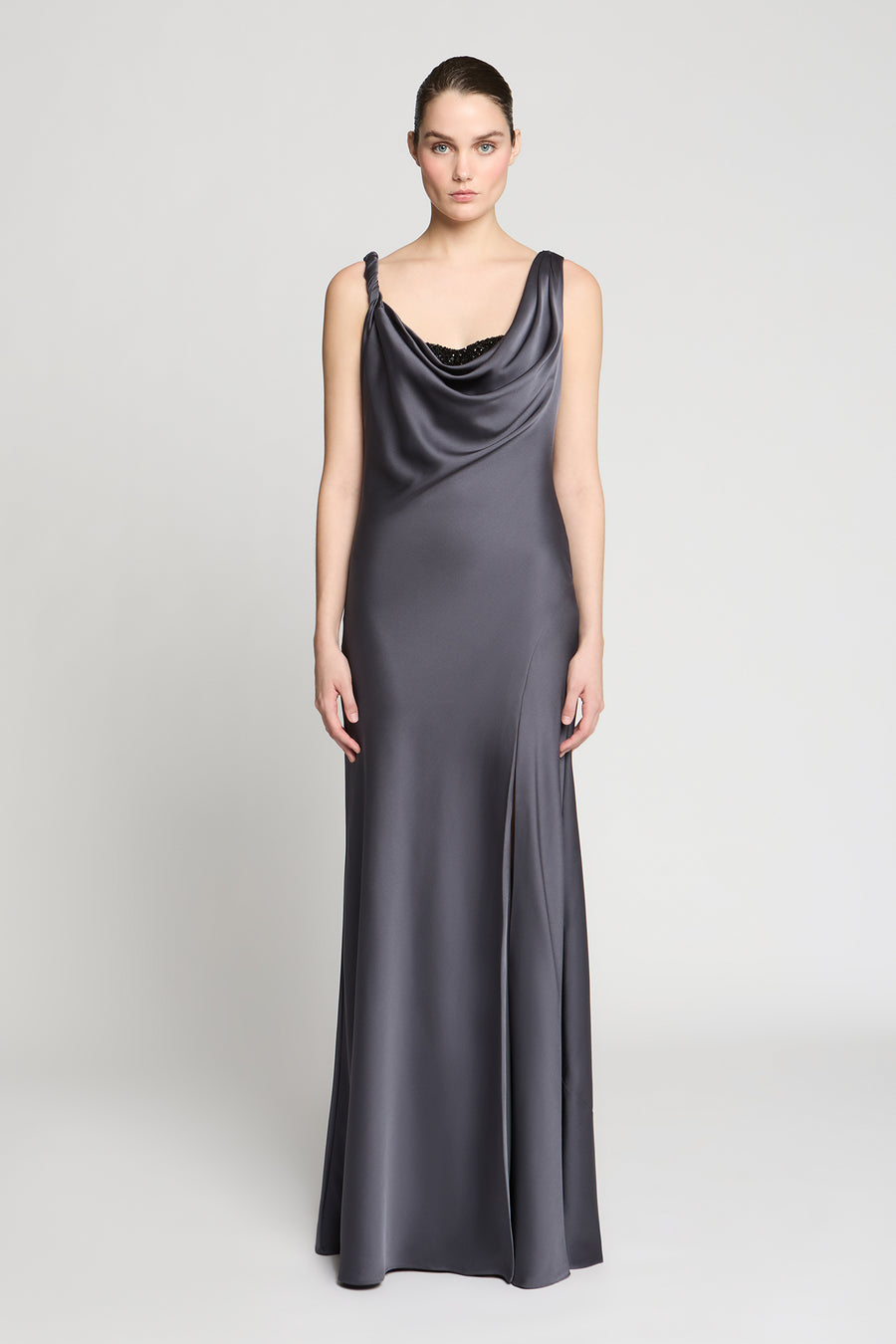 Trina Crepe Gown