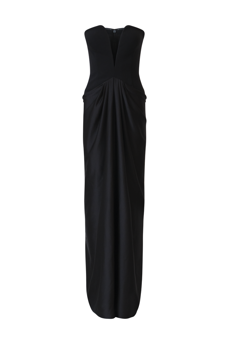 Sanna Crepe And Satin Gown