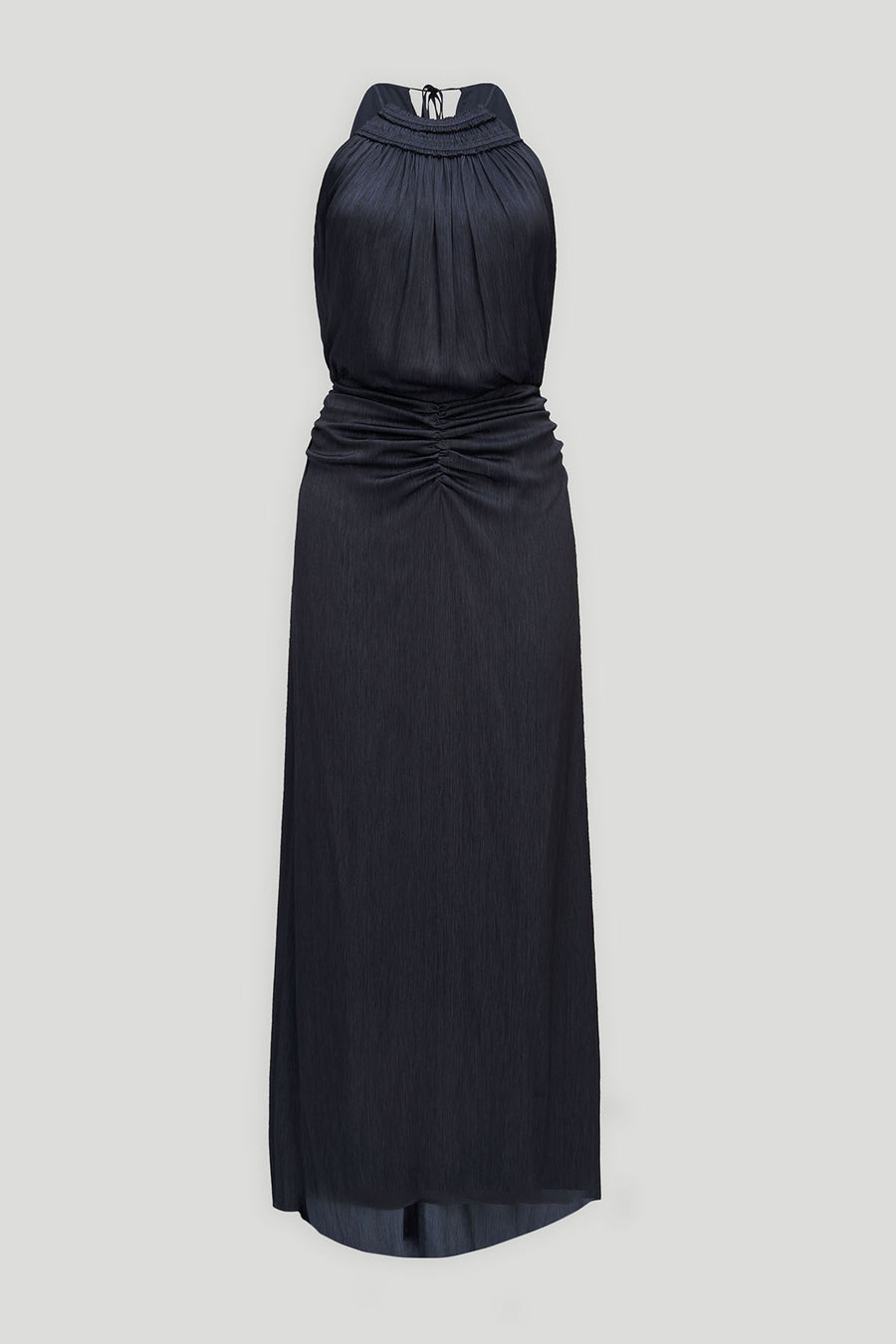 Slub Micro Satin Gown