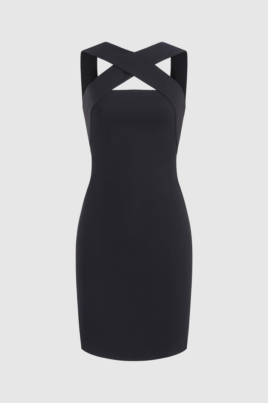 halston heritage black cocktail dress Halston Heritage Black Sequin Snakeprint One Shoulder Mini Dress