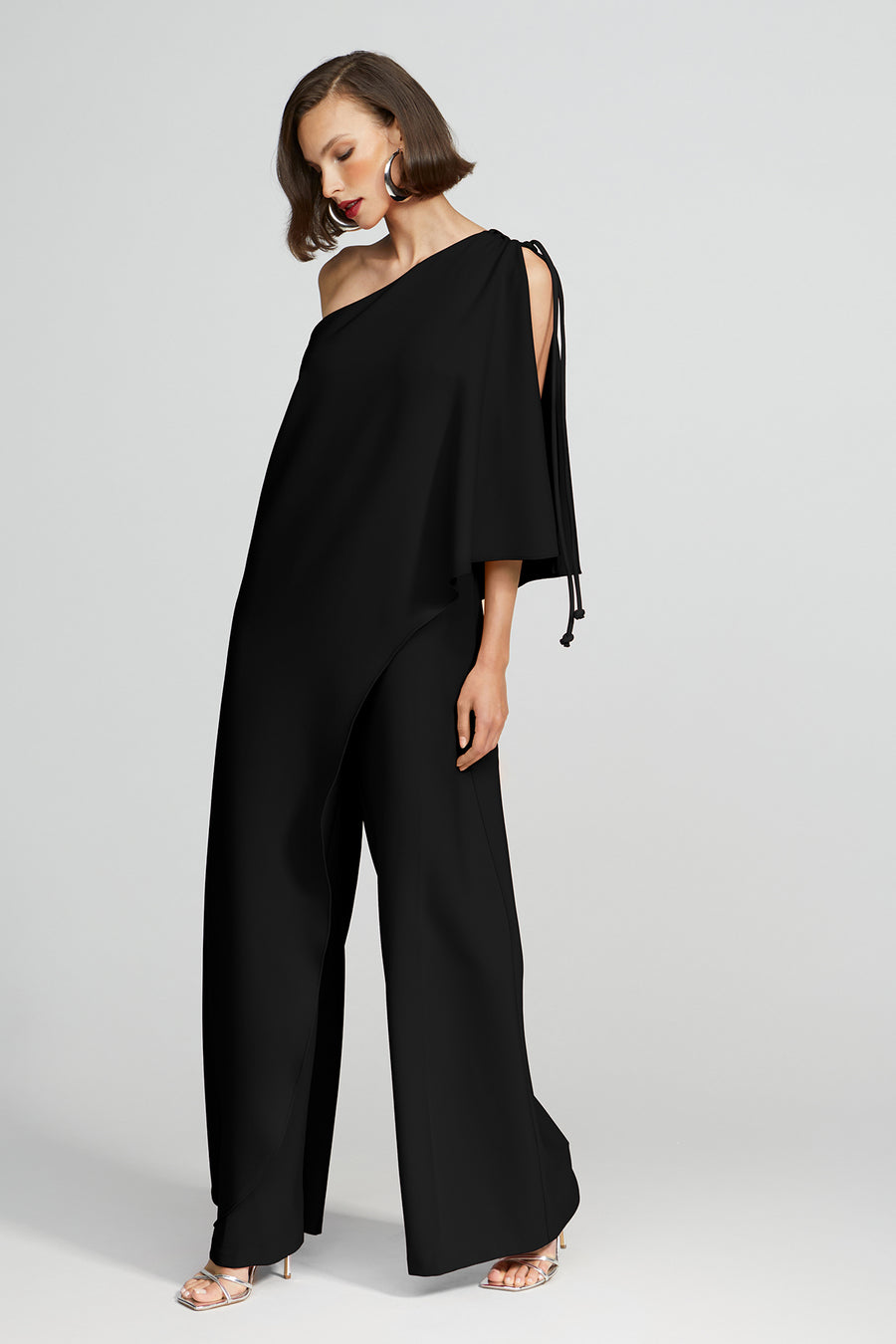 Ignacia Jumpsuit In Luxe Crepe