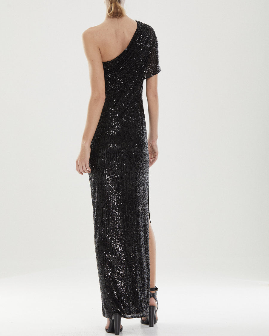Diana Linear Sequin Gown
