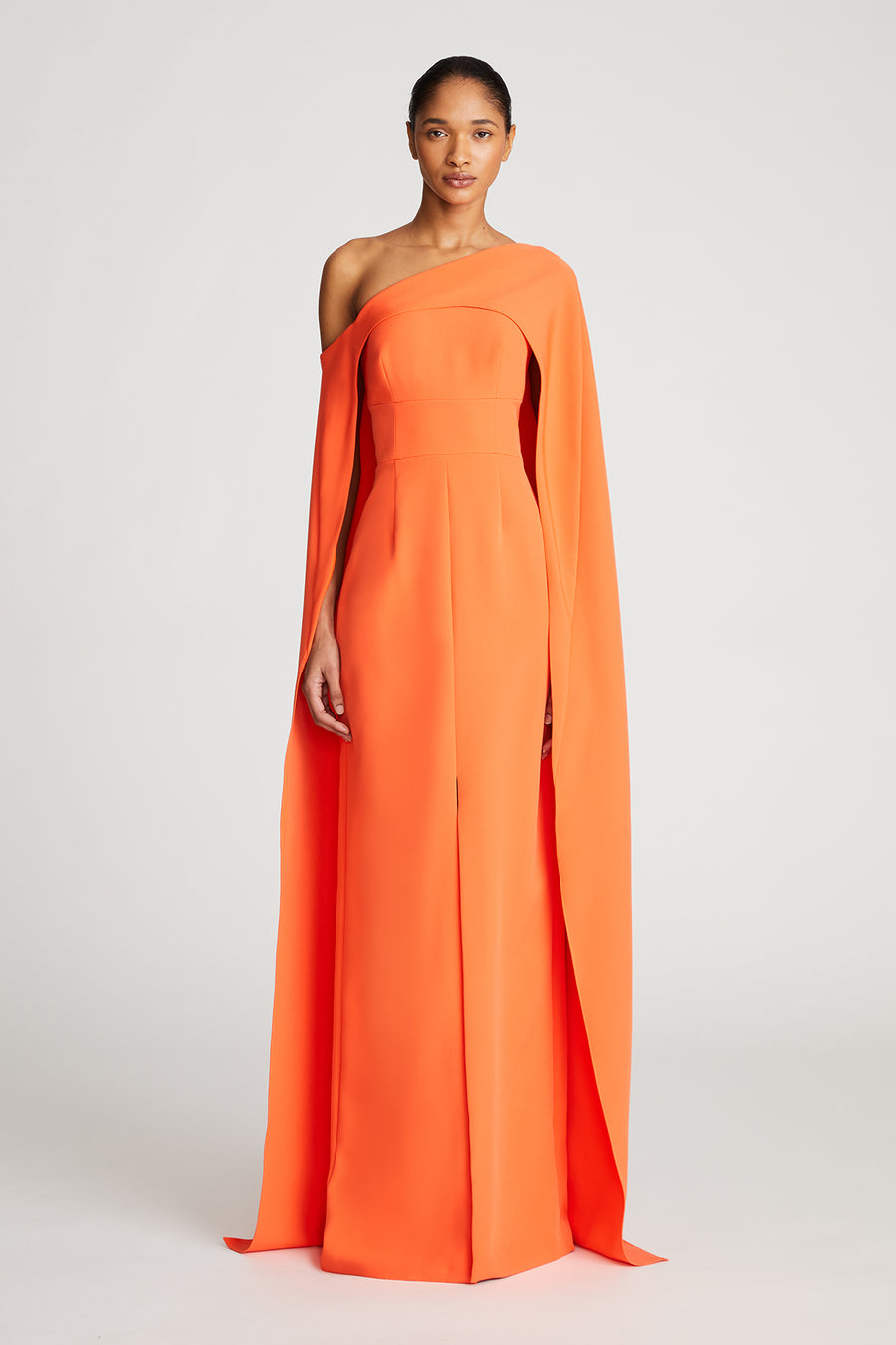 halston heritage orange dress Halston Heritage collection