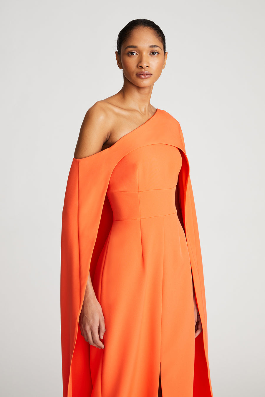 orange halston dress Halston Jax Dress In Tangerine