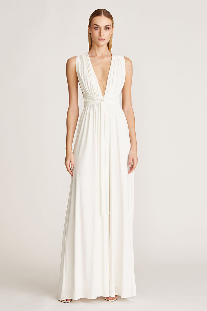 Freida Jersey Gown – Halston