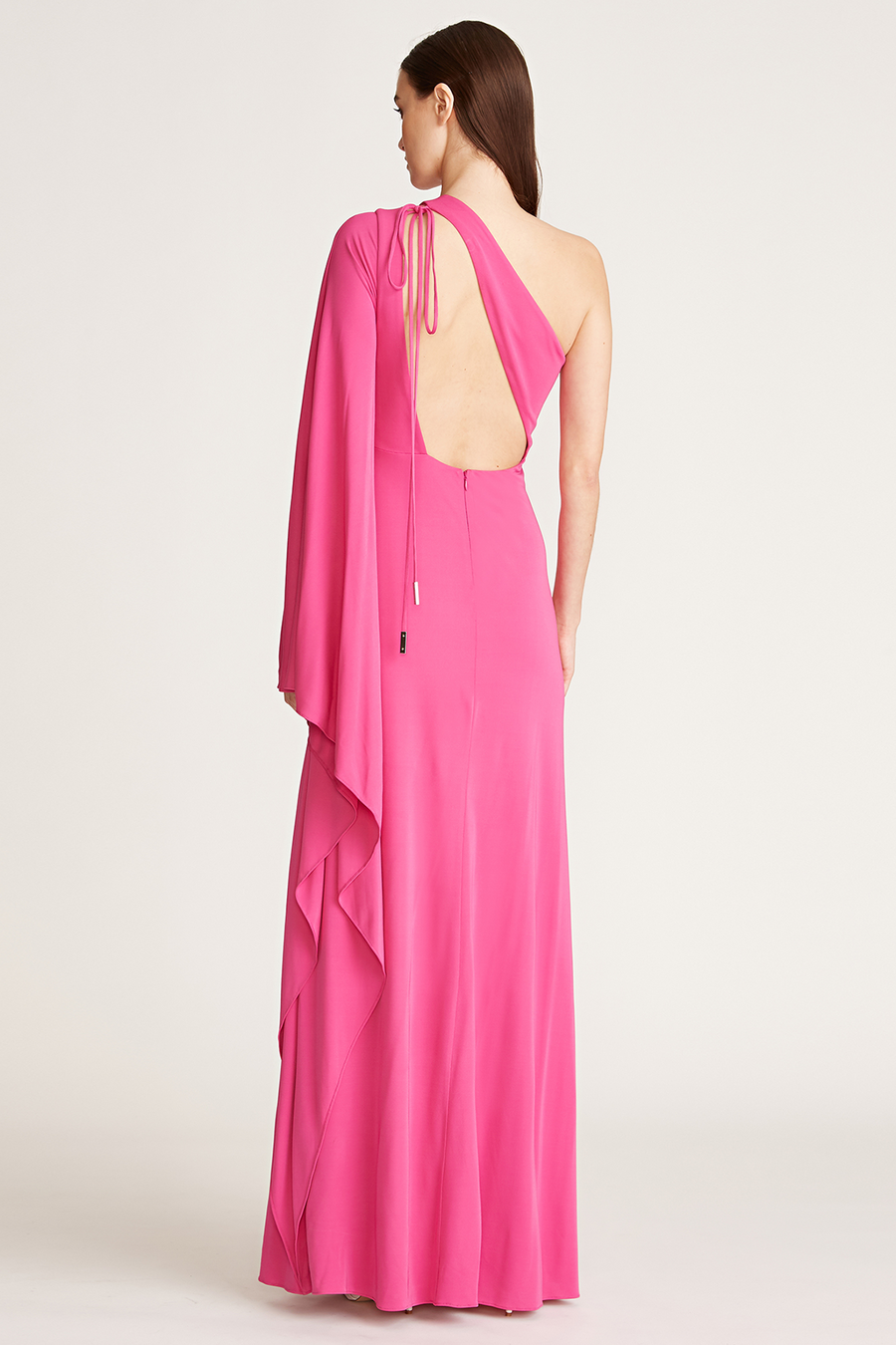 Halston - Lydia One Shoulder Gown - Orchid