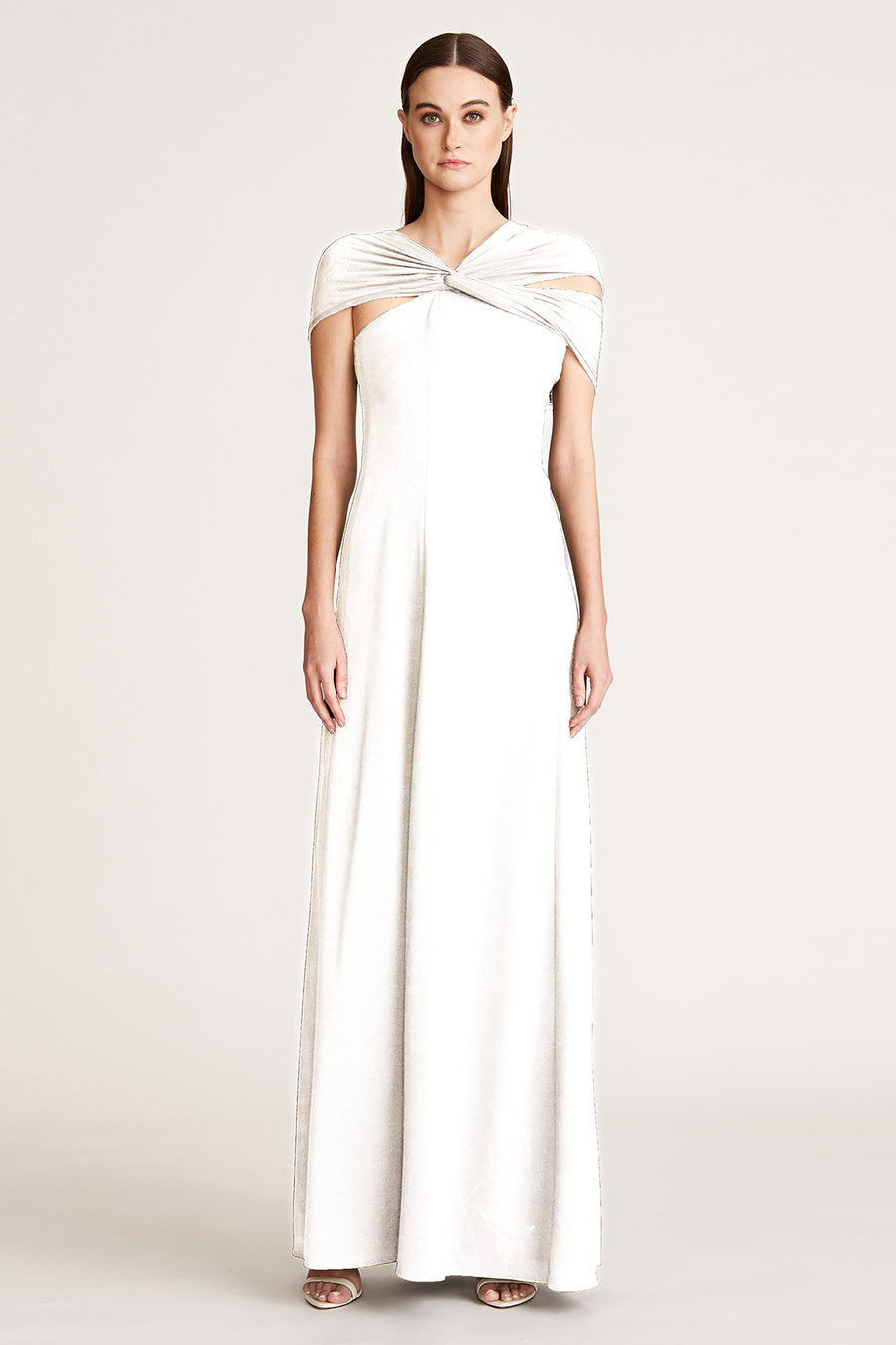 Eden Stretch Crepe Gown
