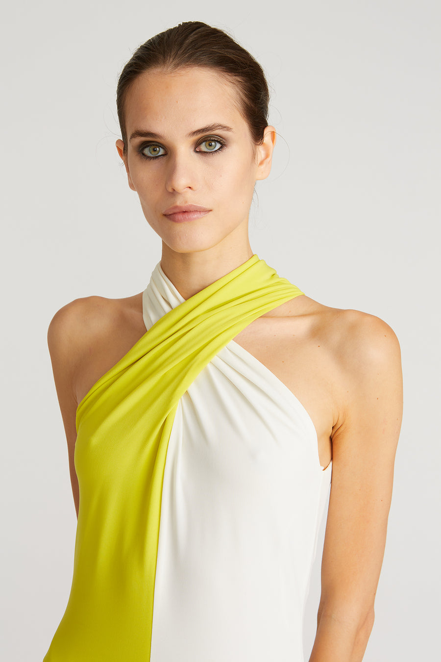Dian Draped Jersey Gown