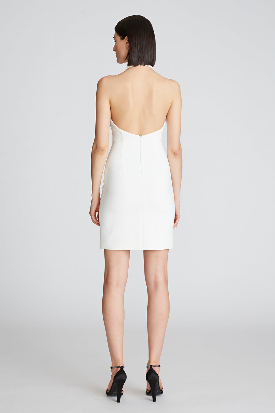 Vic Halter Crepe Dress Halston Vic Halter Crepe Dress Halston