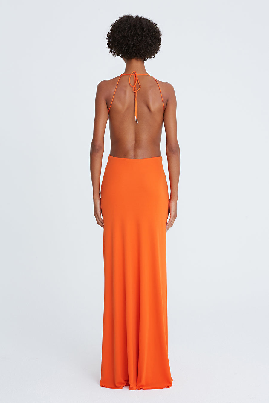 Briar Jersey Open Back Gown
