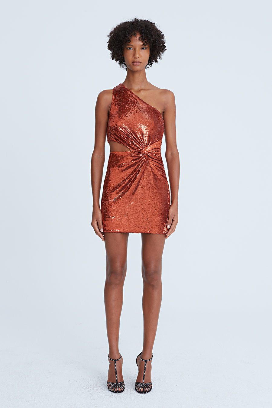 halston heritage one shoulder mini dress Halston Heritage Women's One Shoulder Mini Party Dress, Size 4