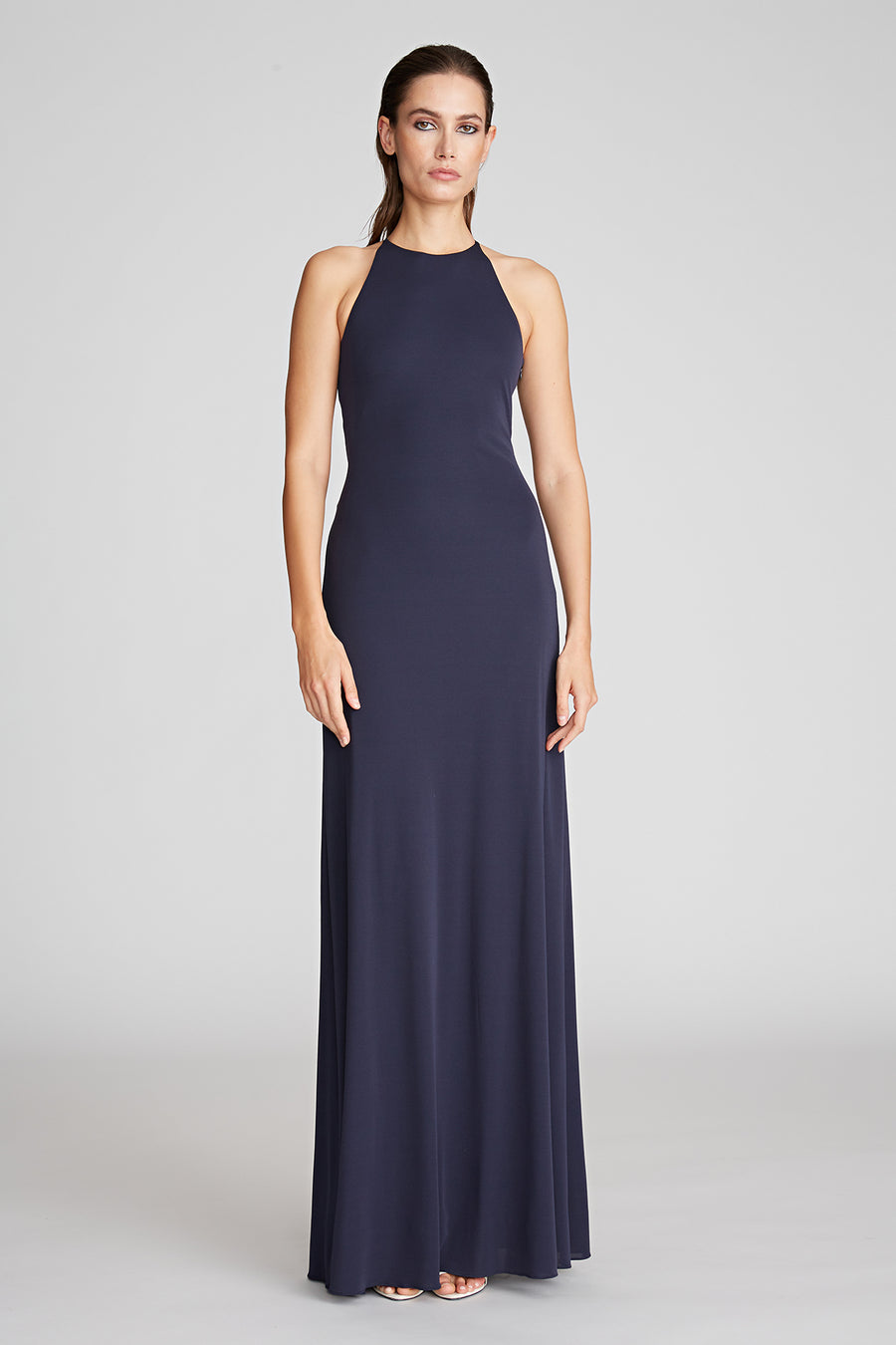 Jayla Gown In Matte Jersey Halston Jayla Gown In Matte Jersey Halston
