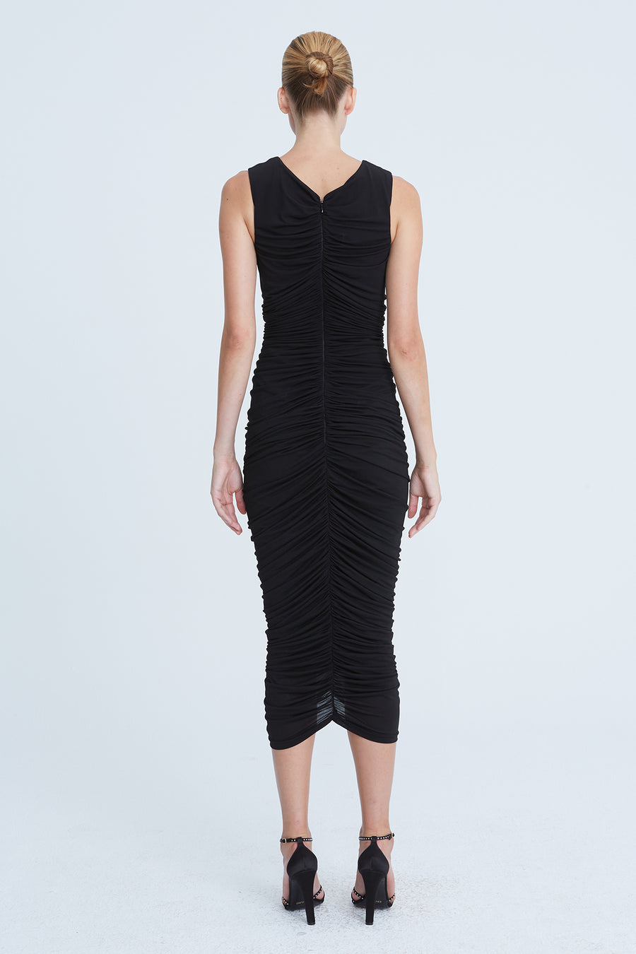 Alessia Jersey Ruched Dress