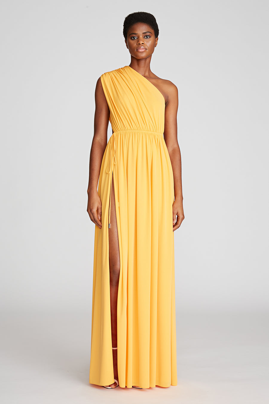 Jackie Gown In Crepe Jersey