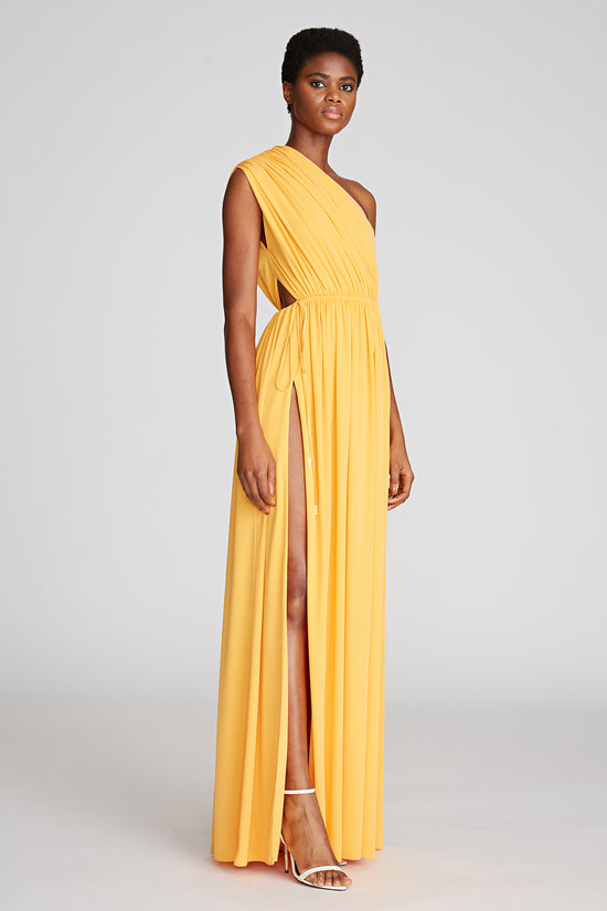 Jackie Gown In Crepe Jersey – Halston