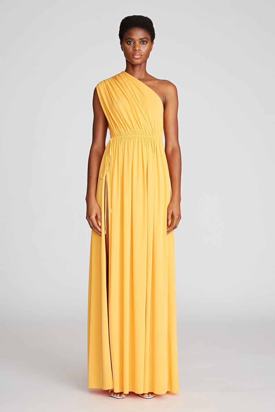 Jackie Gown In Crepe Jersey