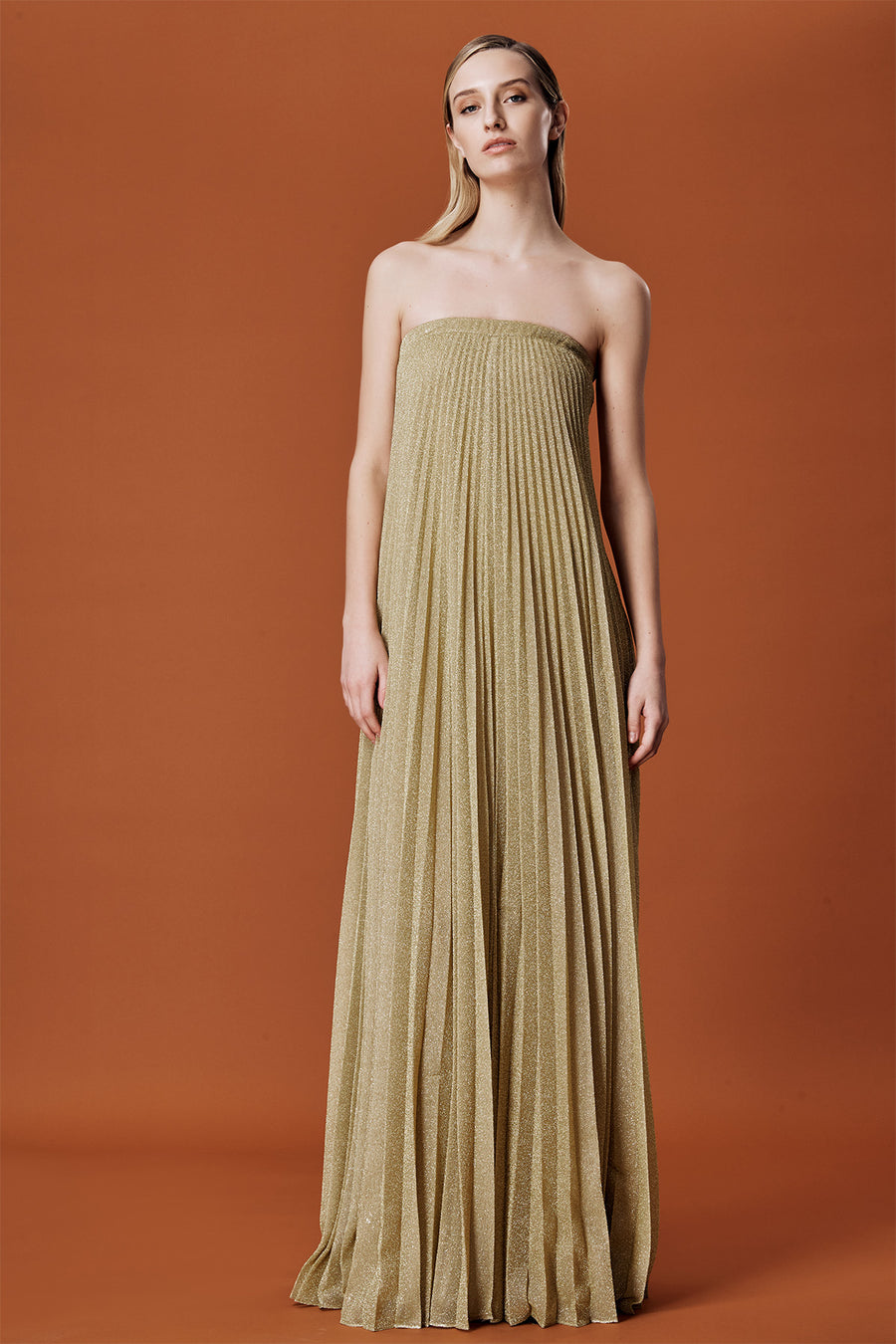 Cape Sleeve Halston Heritage Flowy Pleated Gown Juliet Gown In Shimmer Jersey Halston Cape Sleeve Halston Heritage Flowy Pleated Gown Juliet Gown In Shimmer Jersey Halston