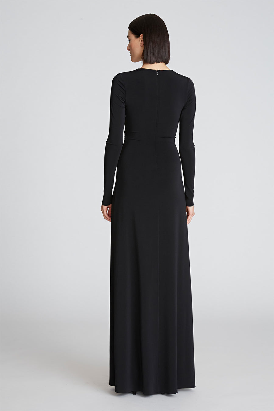 Sydney Gown In Jersey Halston Sydney Gown In Jersey Halston