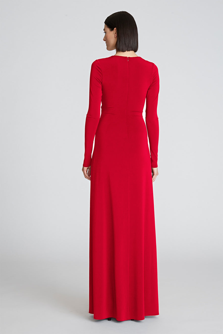 Sydney Gown In Jersey Halston Sydney Gown In Jersey Halston