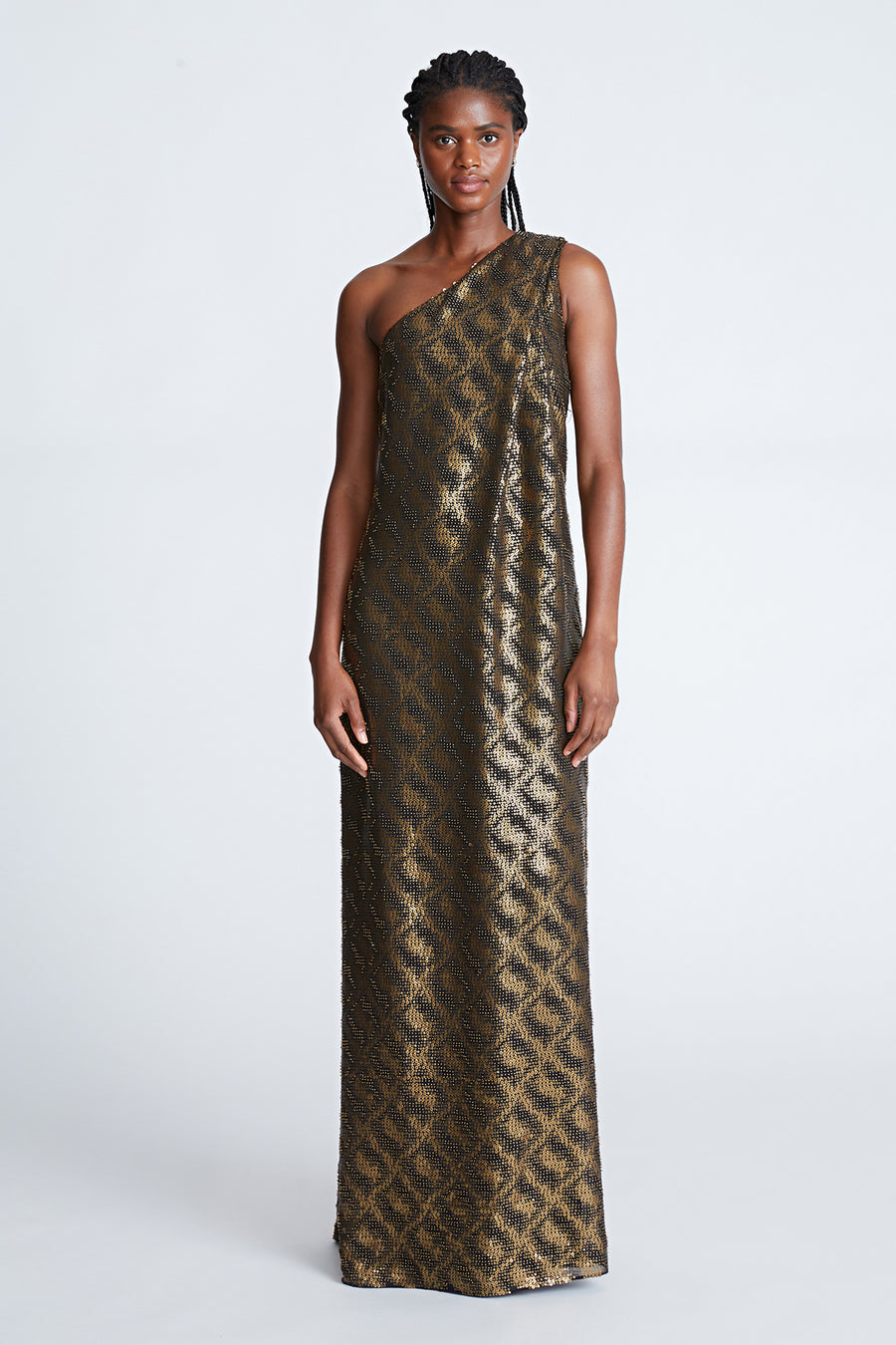 Lexa Gown In Sequin Chiffon – Halston