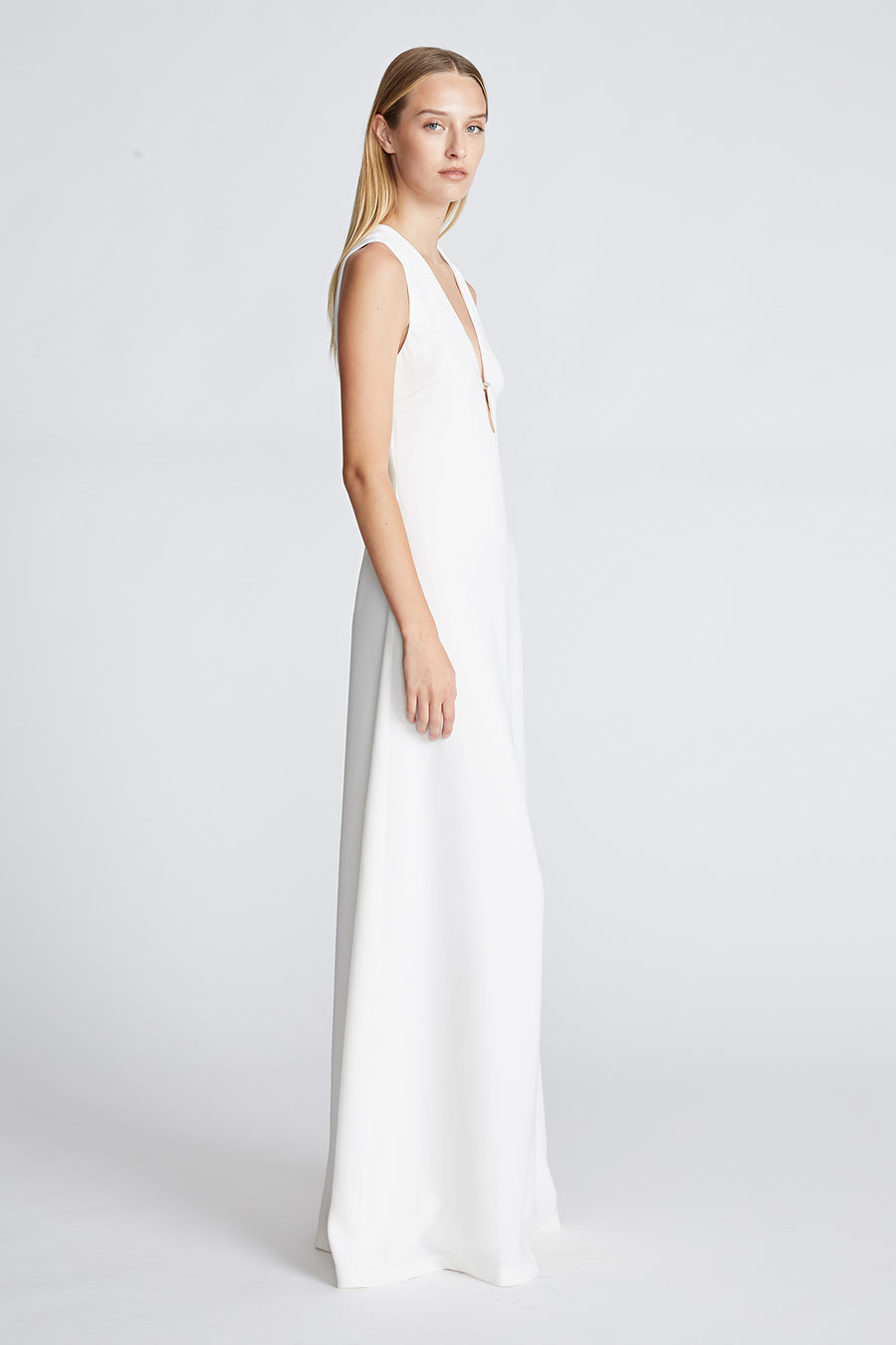 Renée Gown In Stretch Crepe