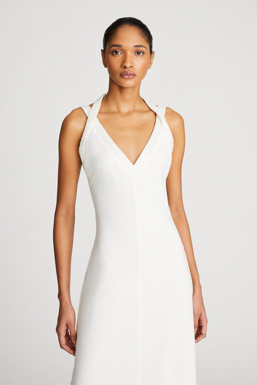Allison Gown In Stretch Crepe