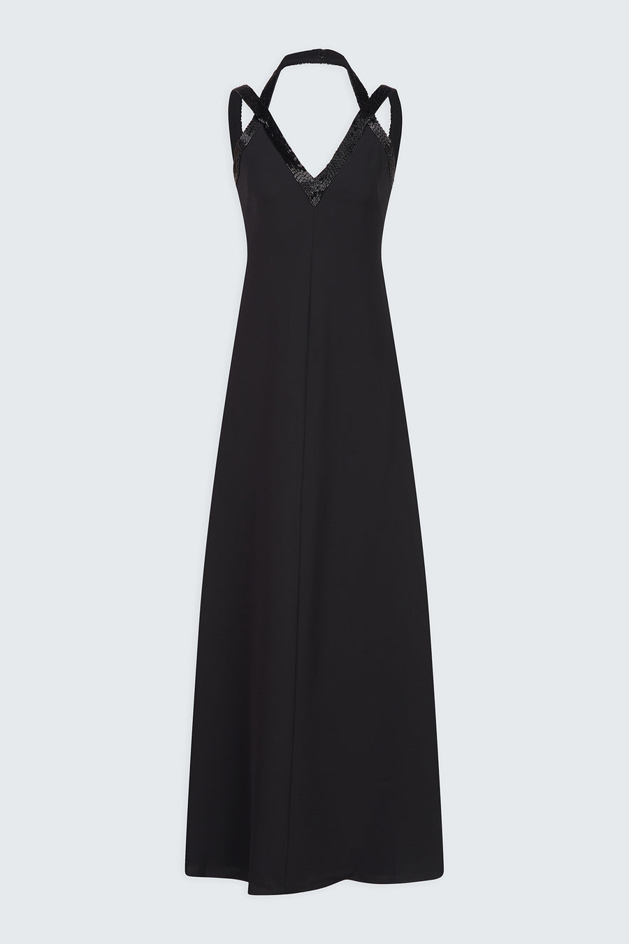 Allison Gown In Stretch Crepe