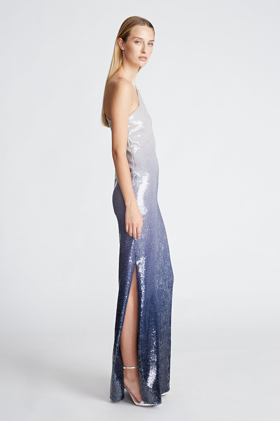 Tiana Gown In Ombre Sequins
