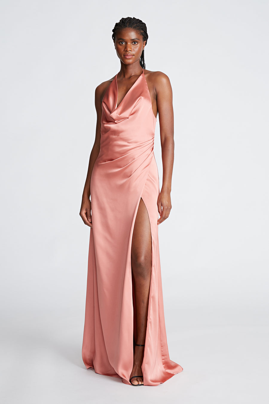 Sutton Gown In Liquid Satin Sutton Gown In Liquid Satin