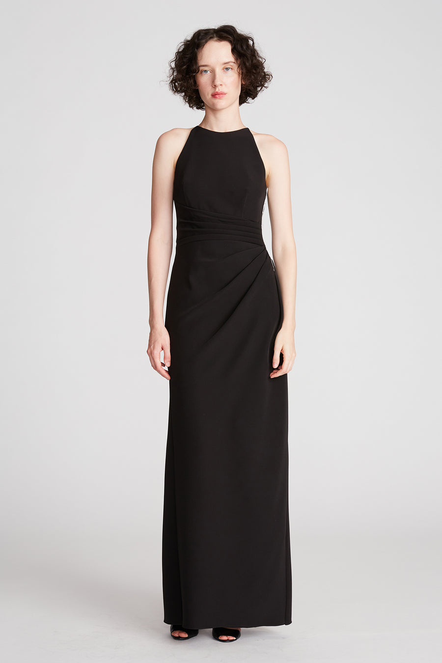 annika satin maxi dress Annika Satin Maxi Dress - Red