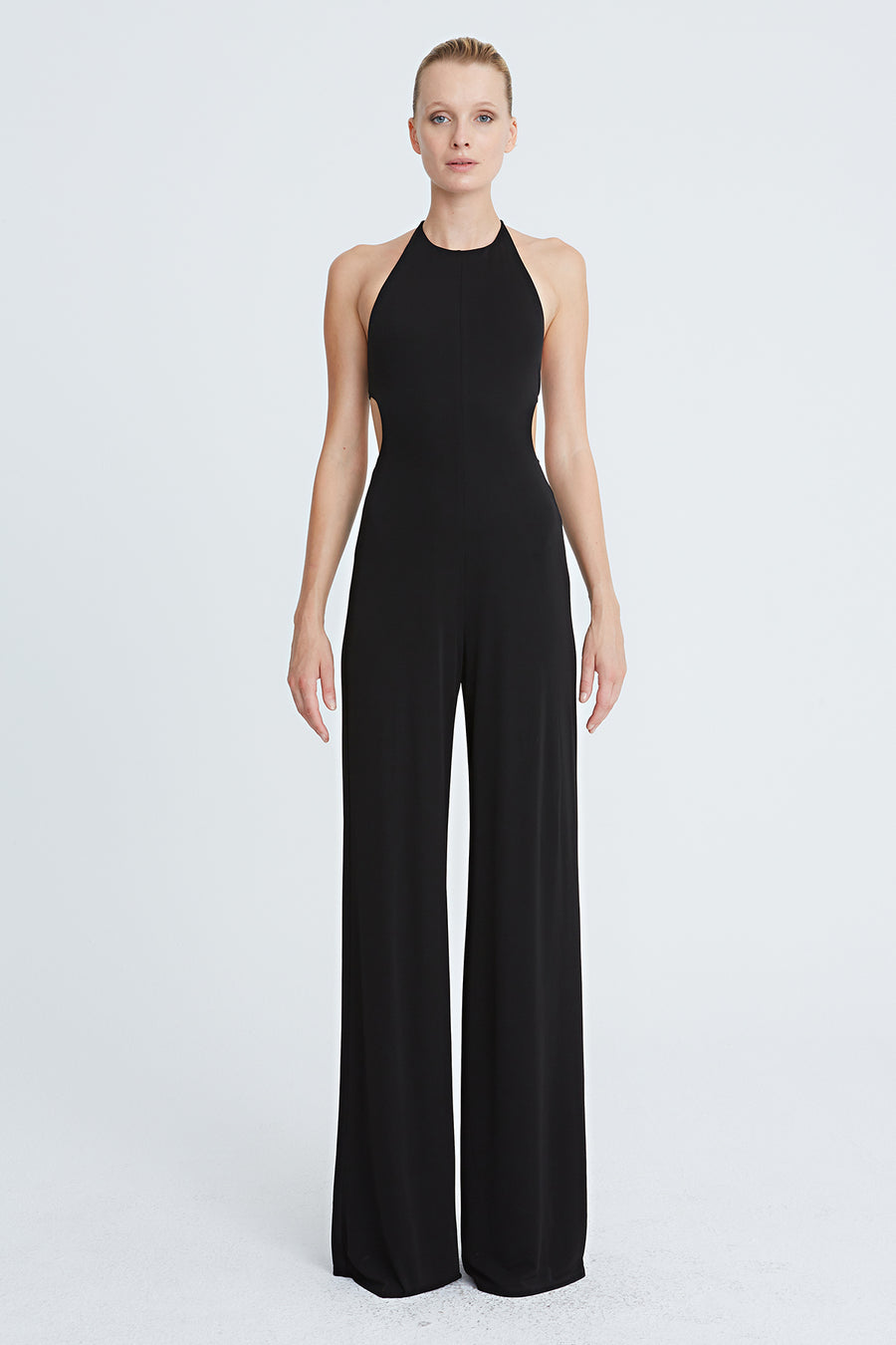 Alexis Jersey Cut Out Jumpsuit – Halston - Main Image