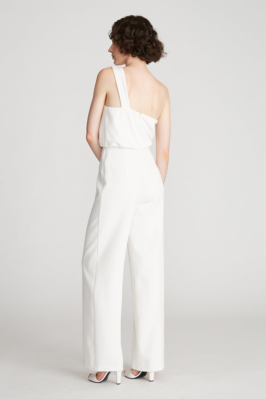 Tess Jumpsuit In Stretch Crepe