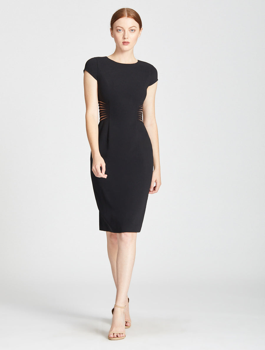 Slim Fit Cocktail Dress Halston Slim Fit Cocktail Dress Halston