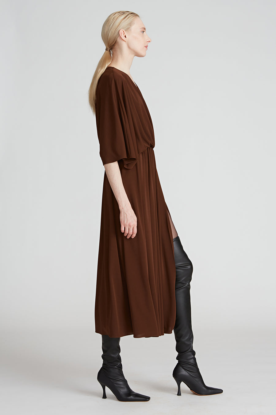 Halston - Macy Jersey Dress - Sienna Halston - Macy Jersey Dress - Sienna