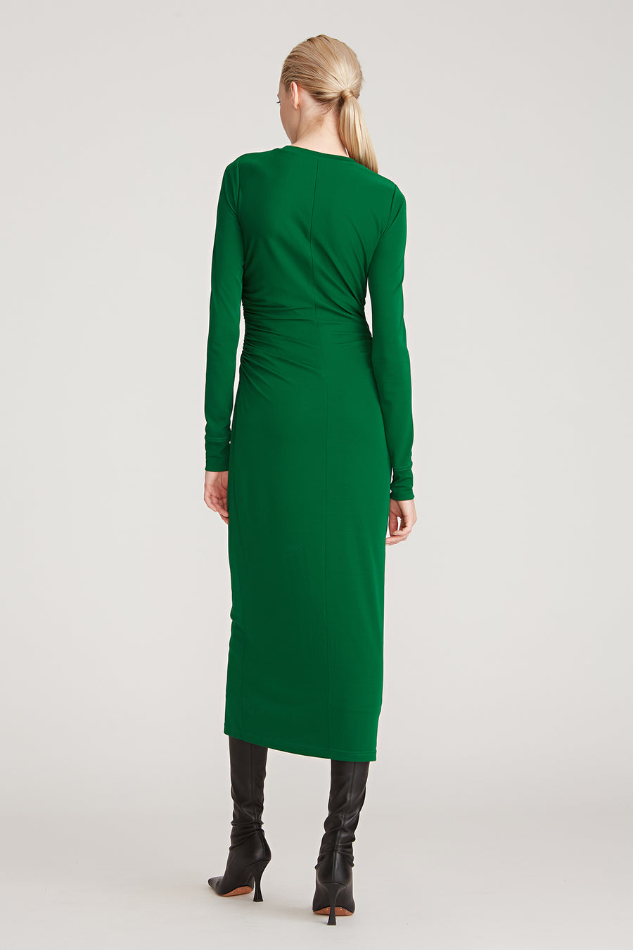 Norah Matte Jersey Dress Jade