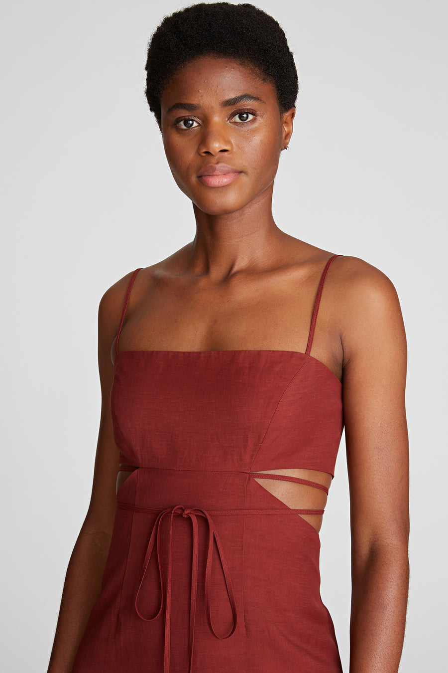Eli Dress In Viscose Linen Eli Dress In Viscose Linen
