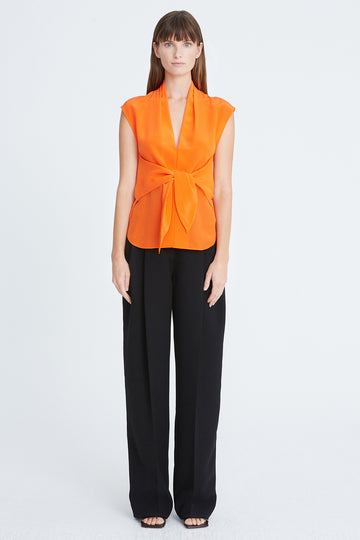 Lola Cdc Tie Front Top