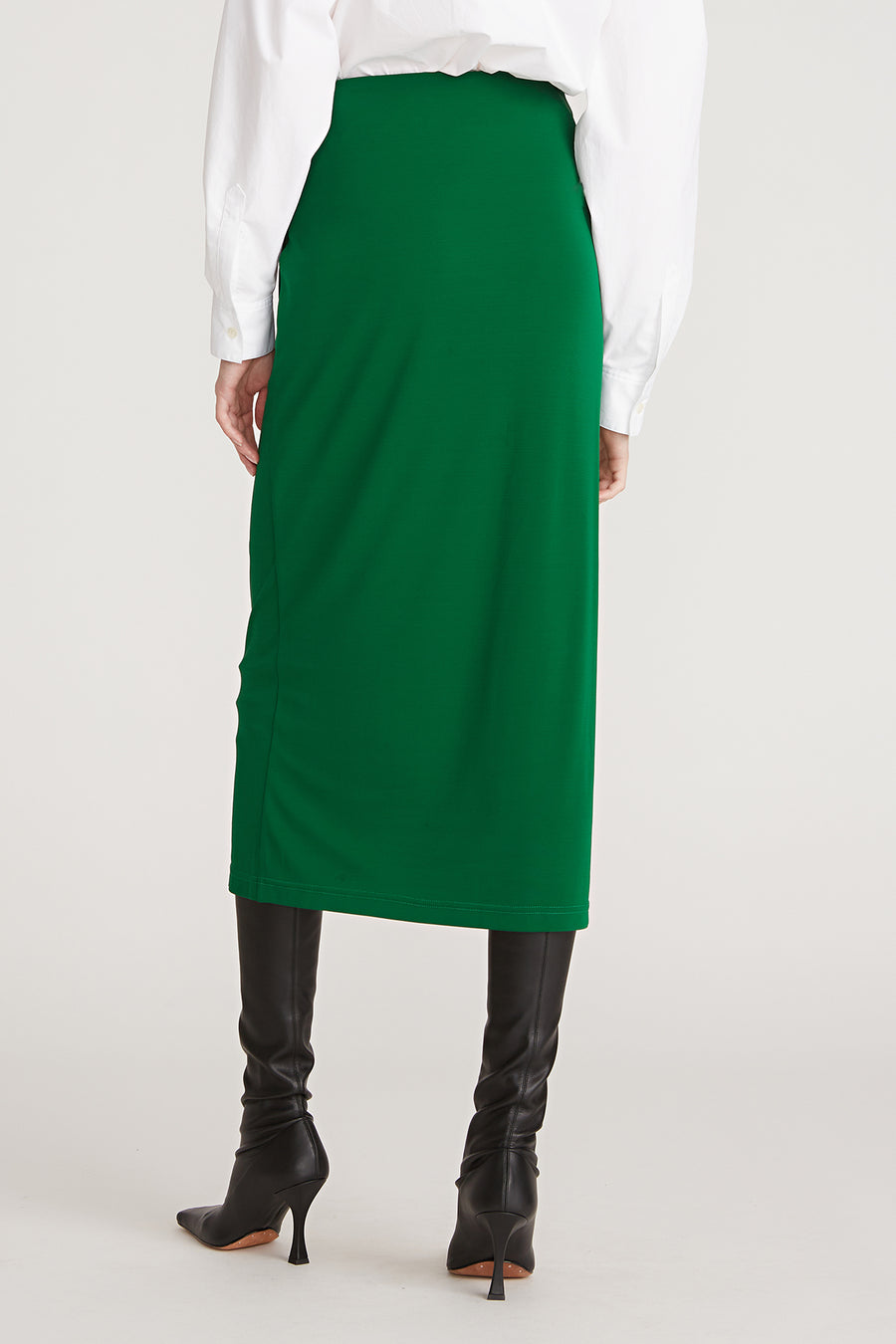 Isabella Silk Jersey Skirt