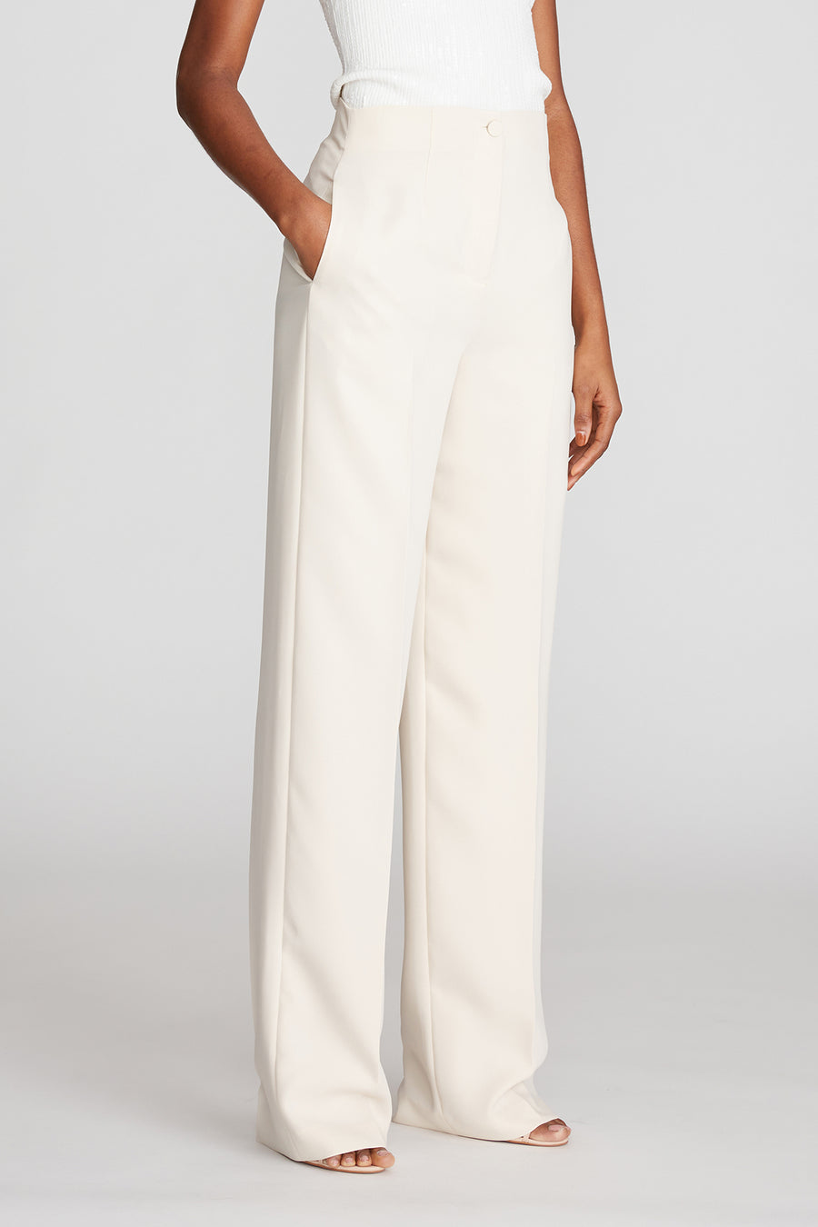 Reed Trouser In Stretch Crepe