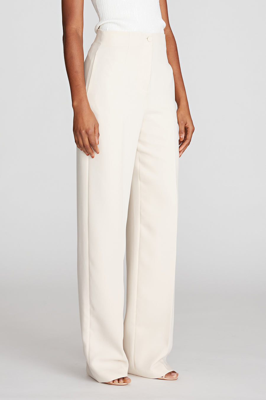 Reed Trouser In Stretch Crepe