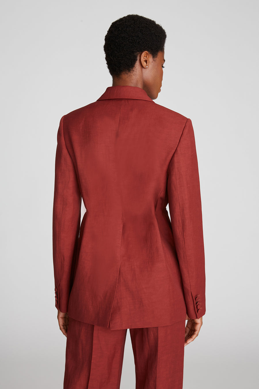 Harper Jacket In Viscose Linen
